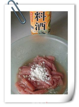 家常榨菜肉丝的做法步骤：4