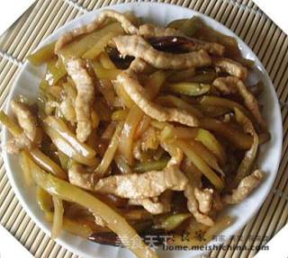 家常榨菜肉丝的做法步骤：9