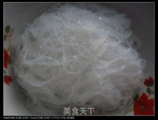 鸡蛋拌粉丝的做法