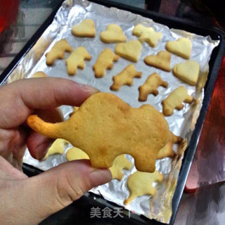 黄油动物饼干的做法