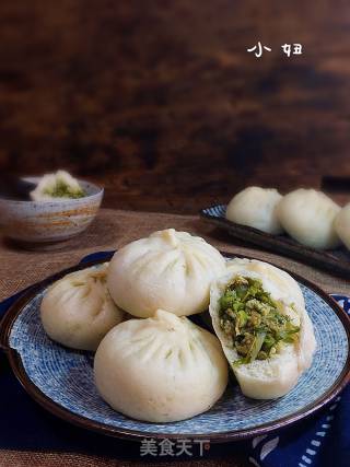 茴香鸡蛋包子的做法