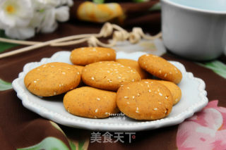 巧克力芝麻小甜饼的做法
