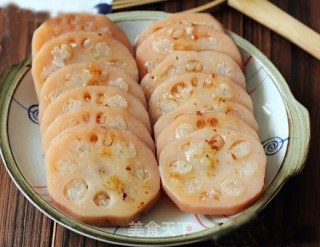 桂花糖莲藕的做法