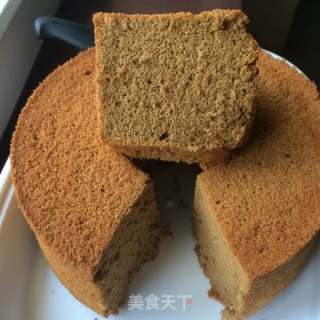 咖啡戚风的做法
