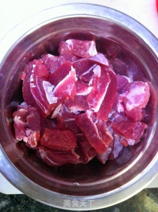 千张结烧肉的做法步骤：3