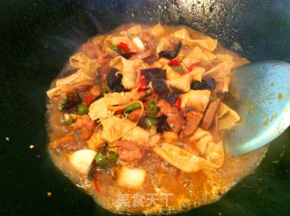 千张结烧肉的做法步骤：8