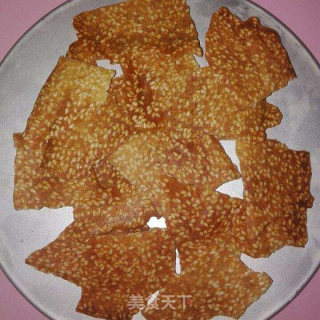 芝麻脆饼的做法