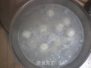 茼蒿丸子汤的做法步骤：6
