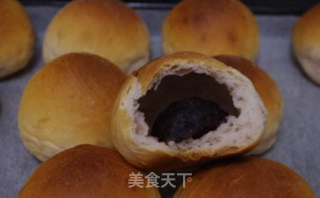 豆沙面包的做法