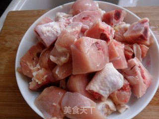 千张结烧鸡腿的做法步骤：3