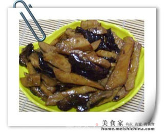 香菇焖笋的做法步骤：8