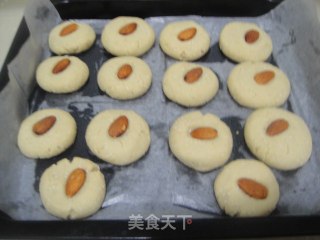 芝麻杏仁饼干的做法步骤：7