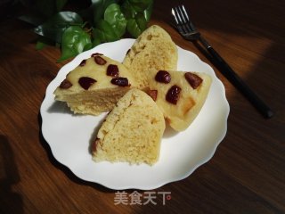 玉米面发糕的做法