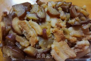 红烧茄子????五花肉的做法