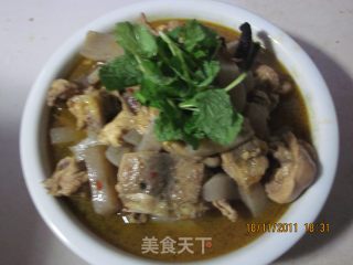 麻辣魔芋鸡的做法步骤：6