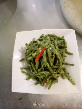 干煸四季豆的做法