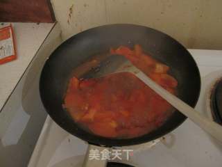 番茄烧豆腐的做法步骤：9