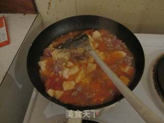 番茄烧豆腐的做法步骤：11