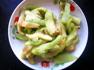 酸甜茄条的做法步骤：2