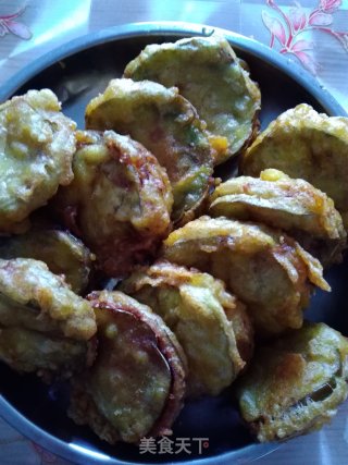 茄盒——是东北的家常菜，咸鲜酥脆，喝酒吃饭都可以！的做法