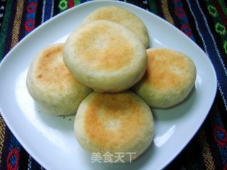 韭菜鸡蛋馅饼的做法步骤：12