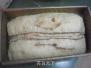 叠被子法做土司------豆沙土司的做法步骤：11
