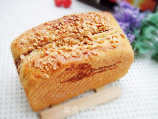 叠被子法做土司------豆沙土司的做法步骤：13