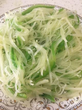 青椒土豆丝的做法