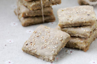 芝麻豆腐粗粮饼干的做法