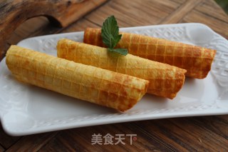 香脆芝麻蛋卷的做法