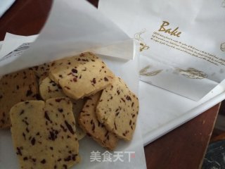 蔓越莓饼干的做法