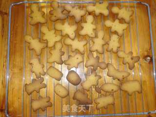 姜饼人的做法
