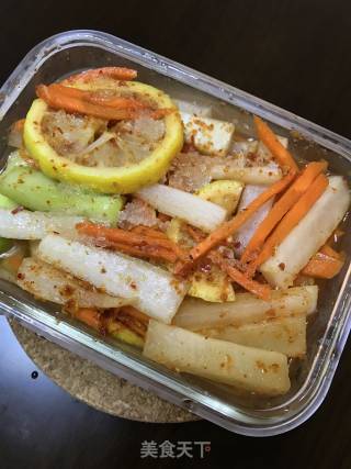 夏季开胃泡菜