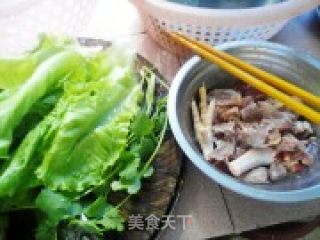 生菜鸡粥的做法步骤：1