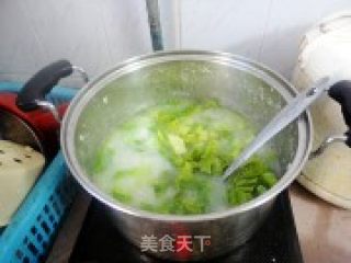 生菜鸡粥的做法步骤：5