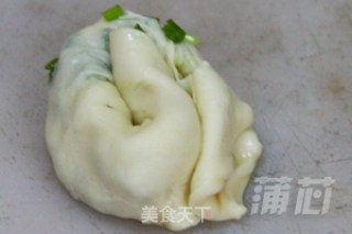 【蒲芯厨房】自制葱油饼的做法步骤：7