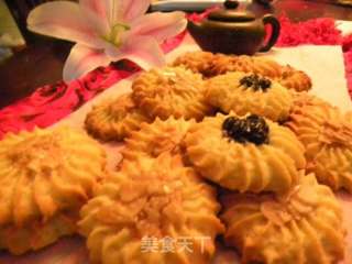 杏仁曲奇的做法