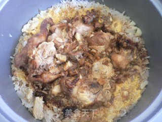 瓦爆鸡饭的做法步骤：10