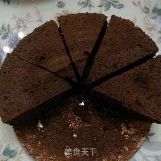 巧克力戚风蛋糕的做法