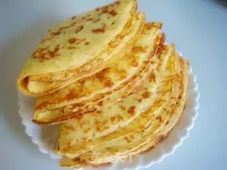 金黄色的葱花鸡蛋饼，你会做吗？的做法