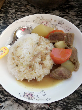 咖喱牛肉饭的做法