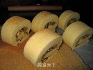 南瓜蛋糕卷的做法
