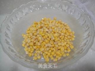 玉米粒饼的做法步骤：1