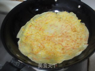 玉米粒饼的做法步骤：8