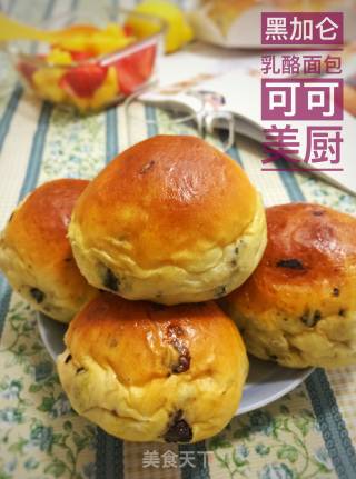 黑加仑乳酪面包的做法