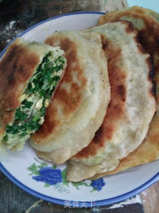 韭菜馅饼的做法
