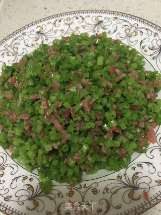 空心菜炒腊肉的做法