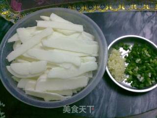 葱香沙葛的做法步骤：2