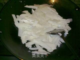 葱香沙葛的做法步骤：4