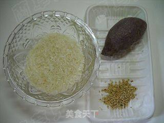 紫薯糙米粥的做法步骤：1